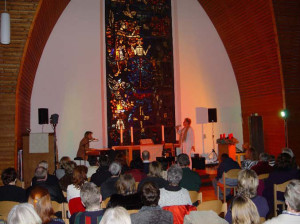 mit Dora Michel, Weihnachtskonzert Johannes Kirche, Bad Nauheim, 2004